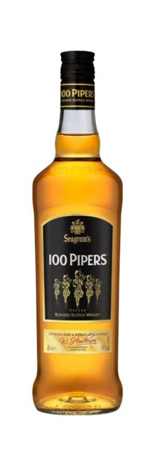 100 Pipers Scotch Whisky 70 Cl.