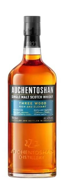 Auchentoshan Three Wood Single Malt Scotch Whisky70 Cl.