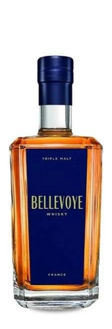 Bellevoye Bleu Grain Fin Triple Malt French Whisky70 Cl.