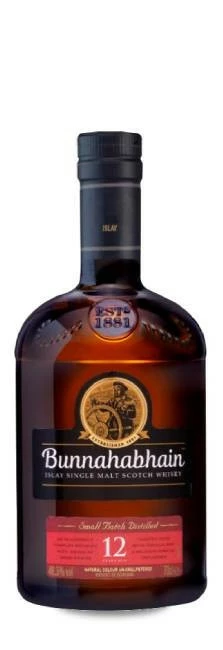 Bunnahabhain 12 Años Scotch Whisky70 Cl.