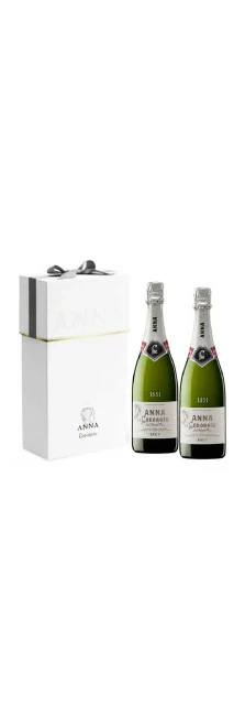 Estuche 2 Botellas De Anna De Codorniu Brut Regalo 3 Estuche 2 Botellas De Anna De Codorniu Brut Regalo