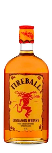 Fireball Cinnamon Licor De Whisky 70 Cl.