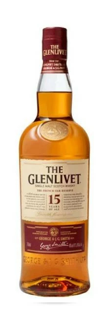 Glenlivet 15 Años Single Malt Scotch Whisky70 Cl.