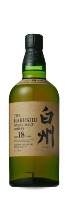 Hakushu 18 Años Japanese Single Malt Whisky 70 Cl.