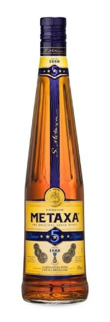 Brandy Metaxa 5 Stars 1 Litro