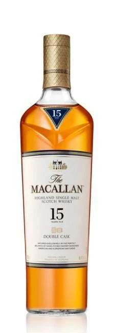 The Macallan 15 Años Double Cask Scotch Whisky 70 Cl.