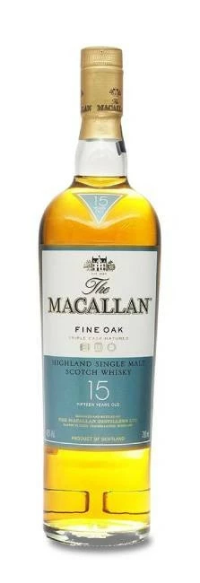 The Macallan 15 Años Fine Oak Scotch Whisky 70 Cl.